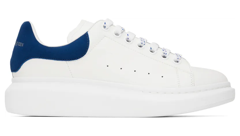 Alexander McQueen White & Off-White Oversized Sneakers (553680WHGP7)