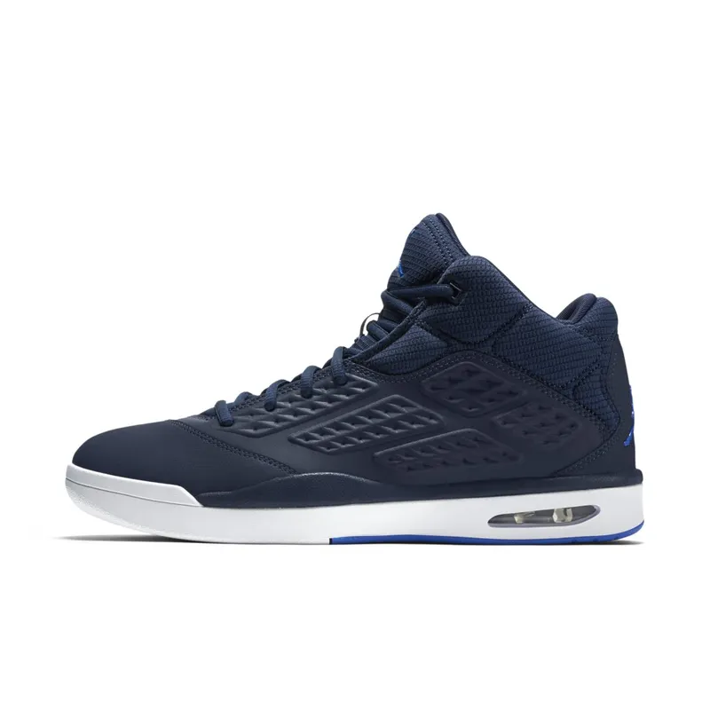Jordan New School Midnight Navy/Soar-White Midnight Navy/Soar-White (768901-400)