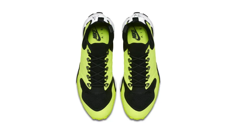 Nike  Air Zoom Talaria Mid Flyknit Volt Black/Black/Volt (856955-007)