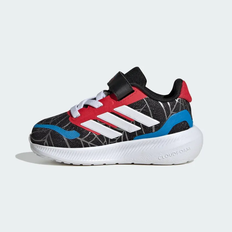 Adidas adidas Marvel Spider-man Runfalcon Kids Core Black / Cloud White / Pure Ruby (JR5661)