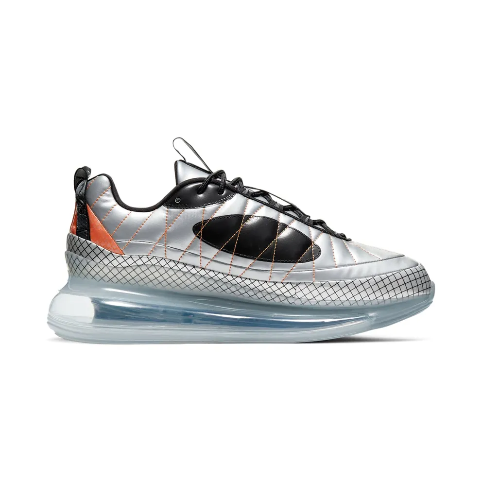 Nike Air Max 720-818 Metallic Silver Metallic Silver/Black-Total Orange (BV5841-001)
