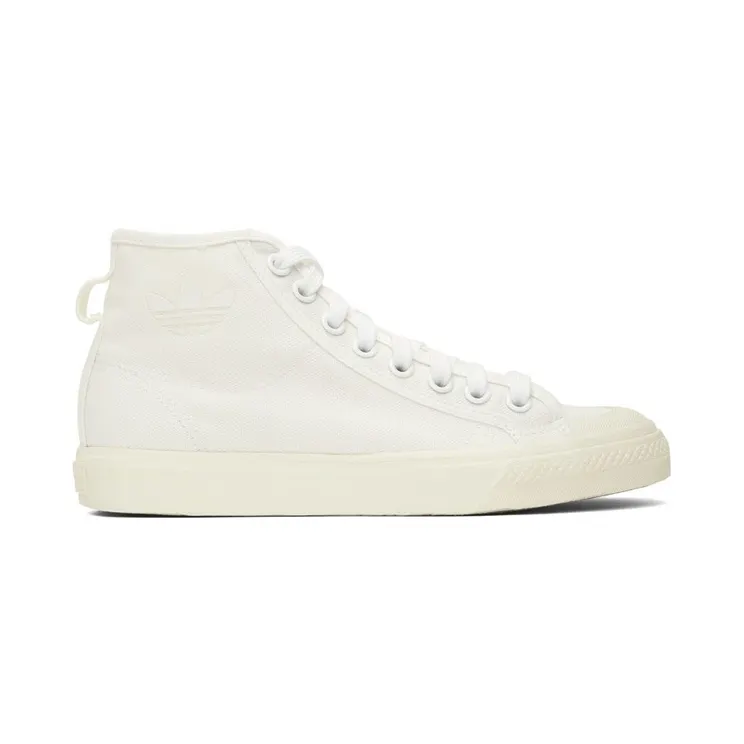 adidas Nizza High Top Cloud White / Cloud White / Cloud White (H01110)