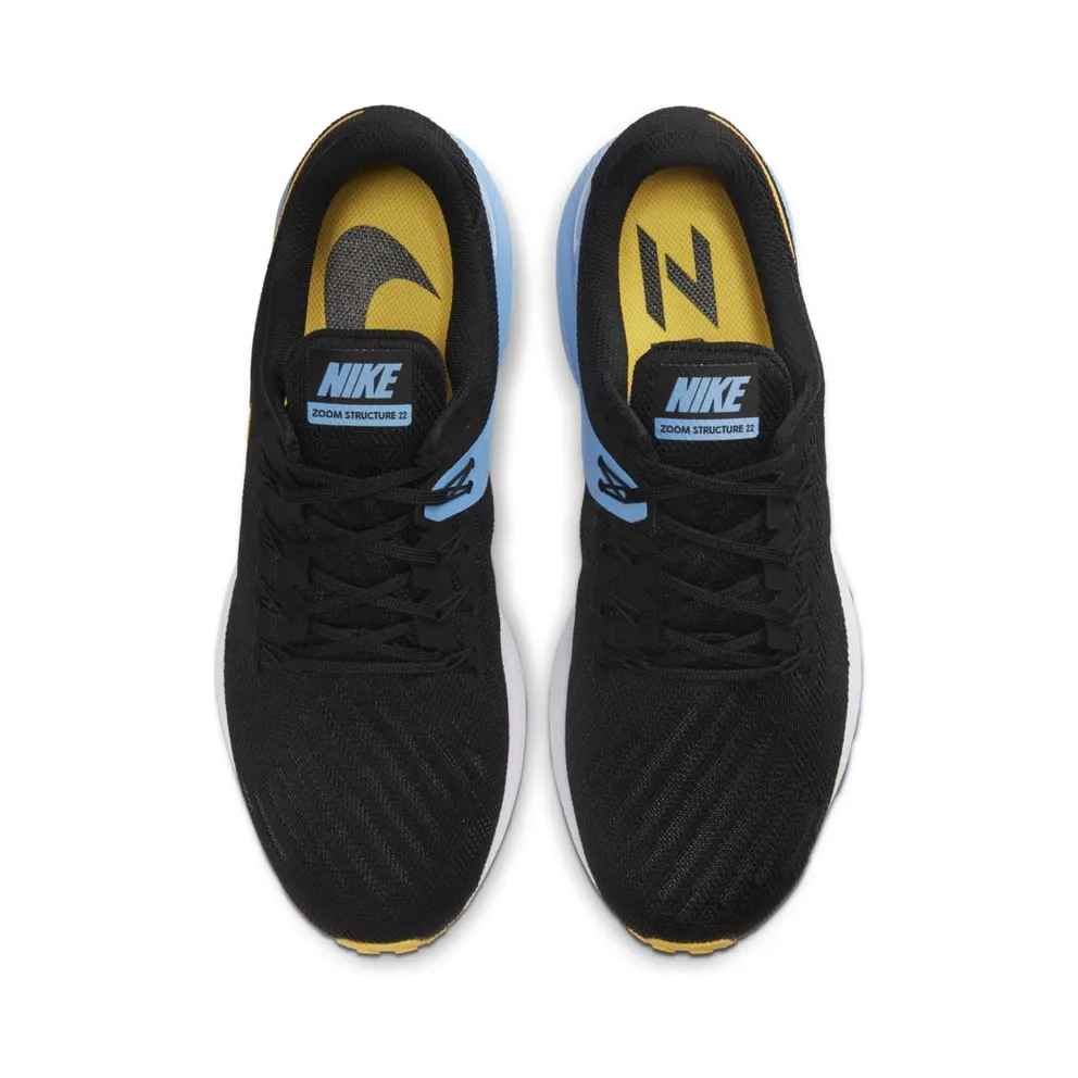 Nike Air Zoom Structure 22 Black/University Blue Black/University Blue-White-Laser Orange (AA1636-011)