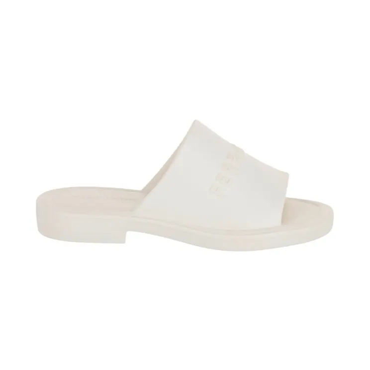 Ferragamo Giuneva Logo Slides White (01F515-763353-M)