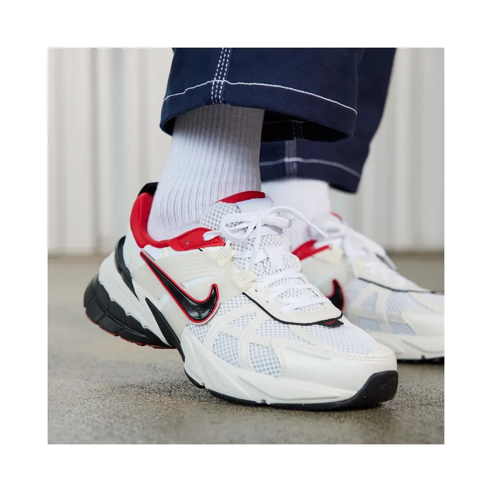 Nike V2K Run Metallic White University Red (HF0120-100)