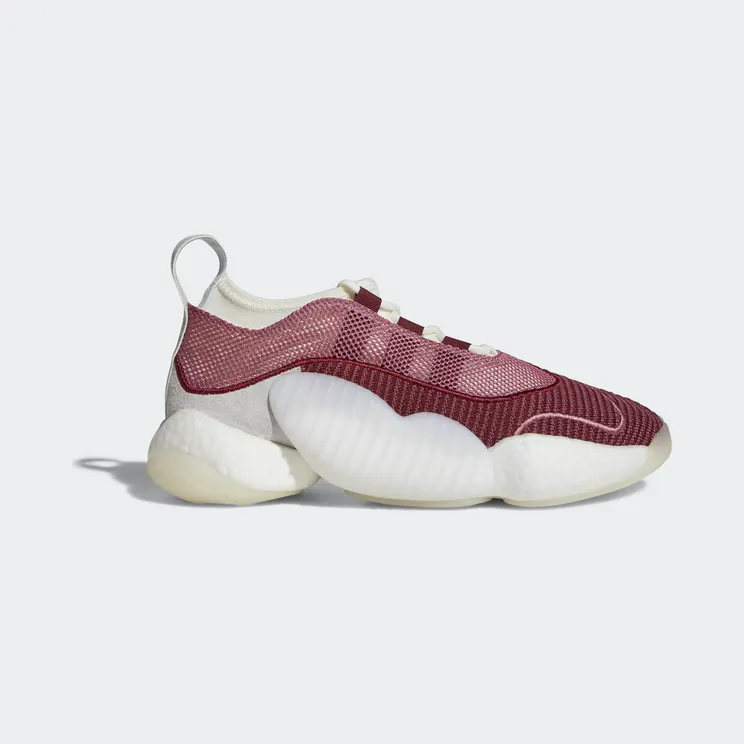 Adidas Crazy BYW LVL 2 ‘Trace Maroon’ Trace Maroon/Running White/Clear (B37555)