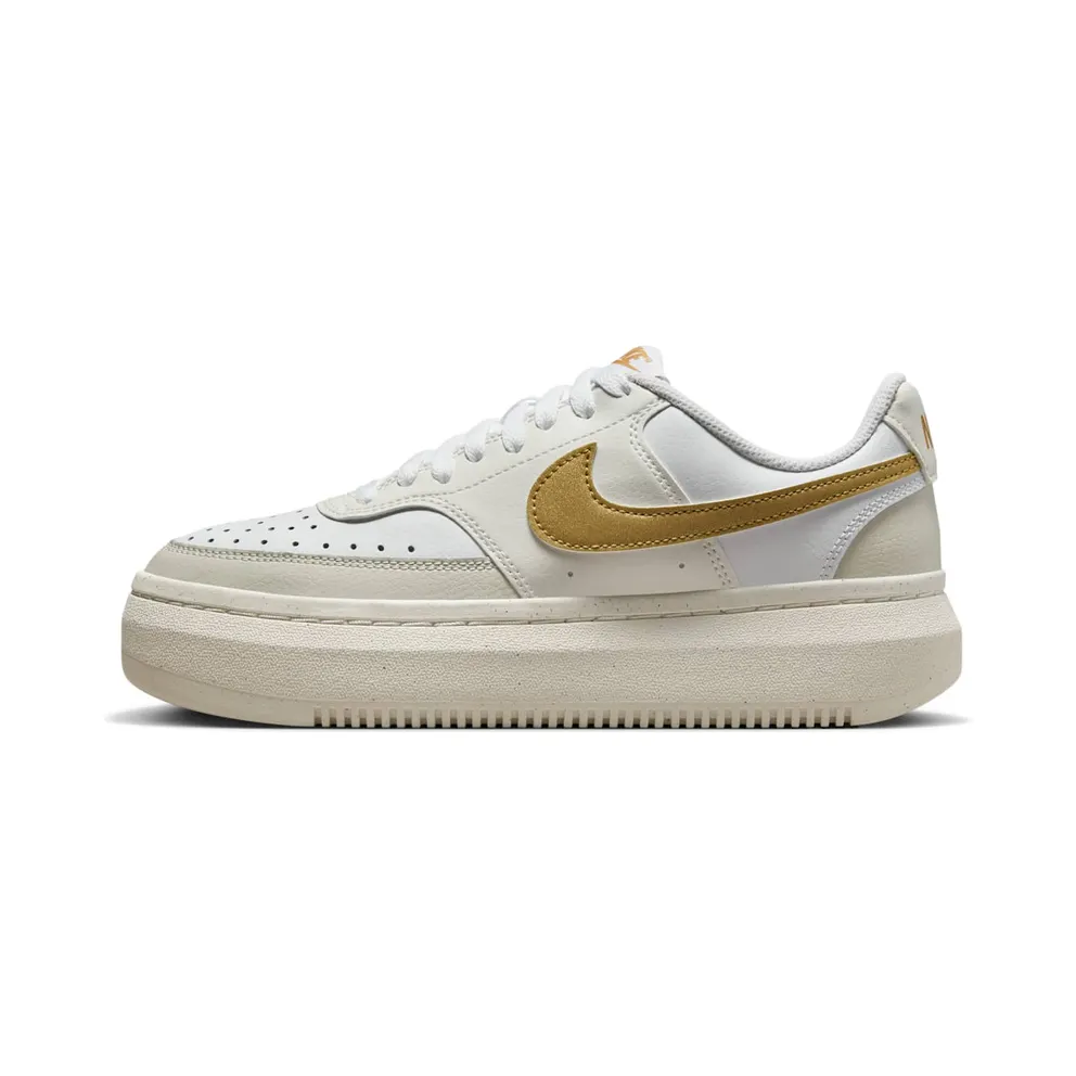 Nike Court Vision Alta White Metallic Gold Light Bone (DZ5394-100)