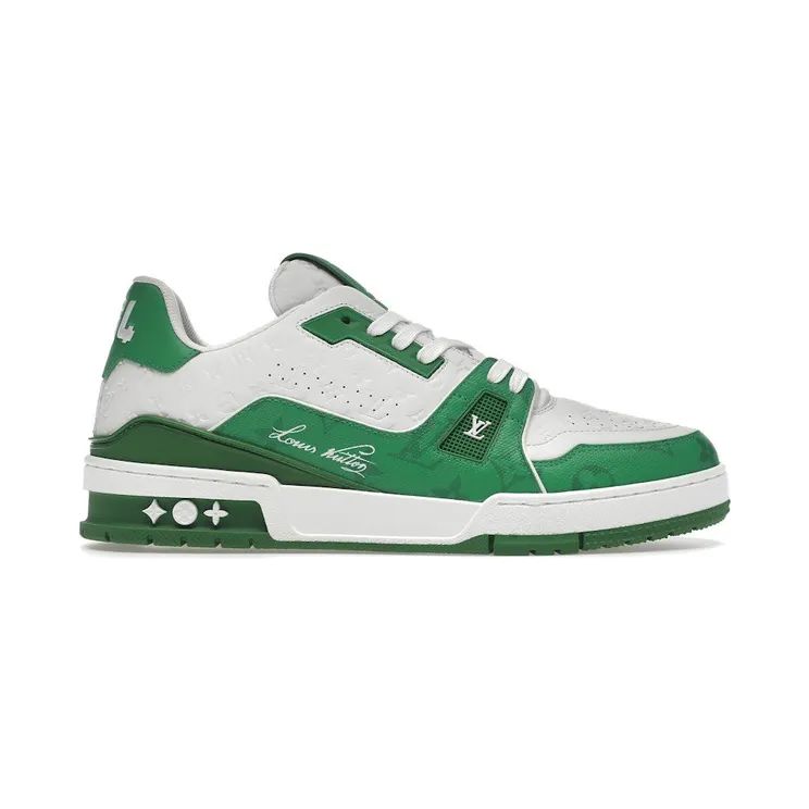 Louis Vuitton Trainer #54 Signature Green White (1AANG3)