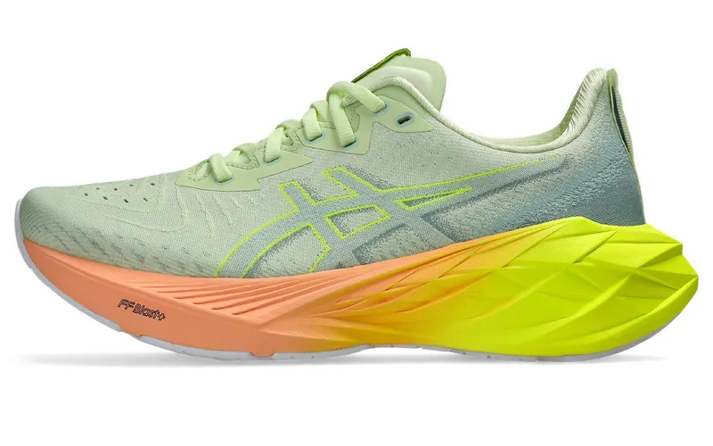ASICS Novablast 4 Paris Cool Matcha Safety Yellow (1012B751-750)