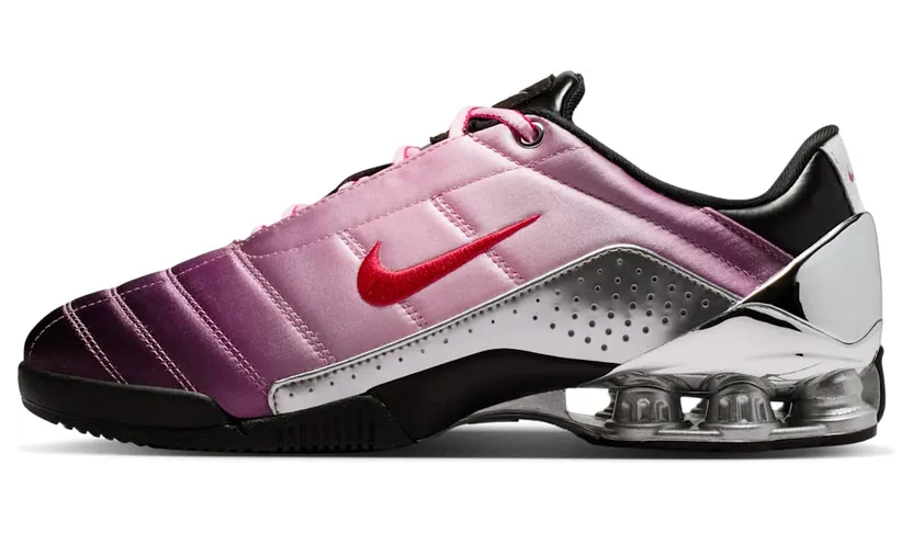 Forget-me-nots x Nike Total 90 Shox Magia – “Shy Pink / University Red / Black / Silver” (IQ5683-601)