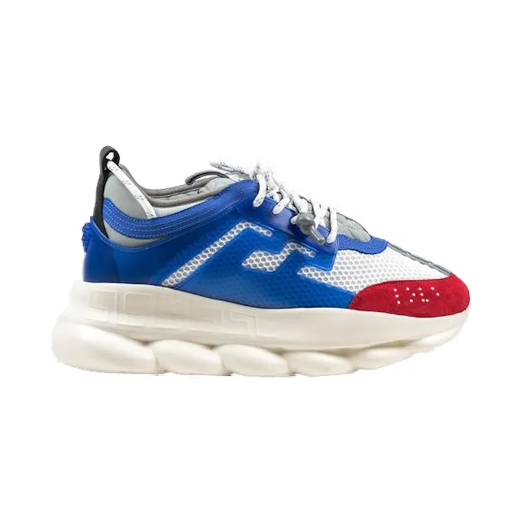 Versace Chain Reaction White Blue Red