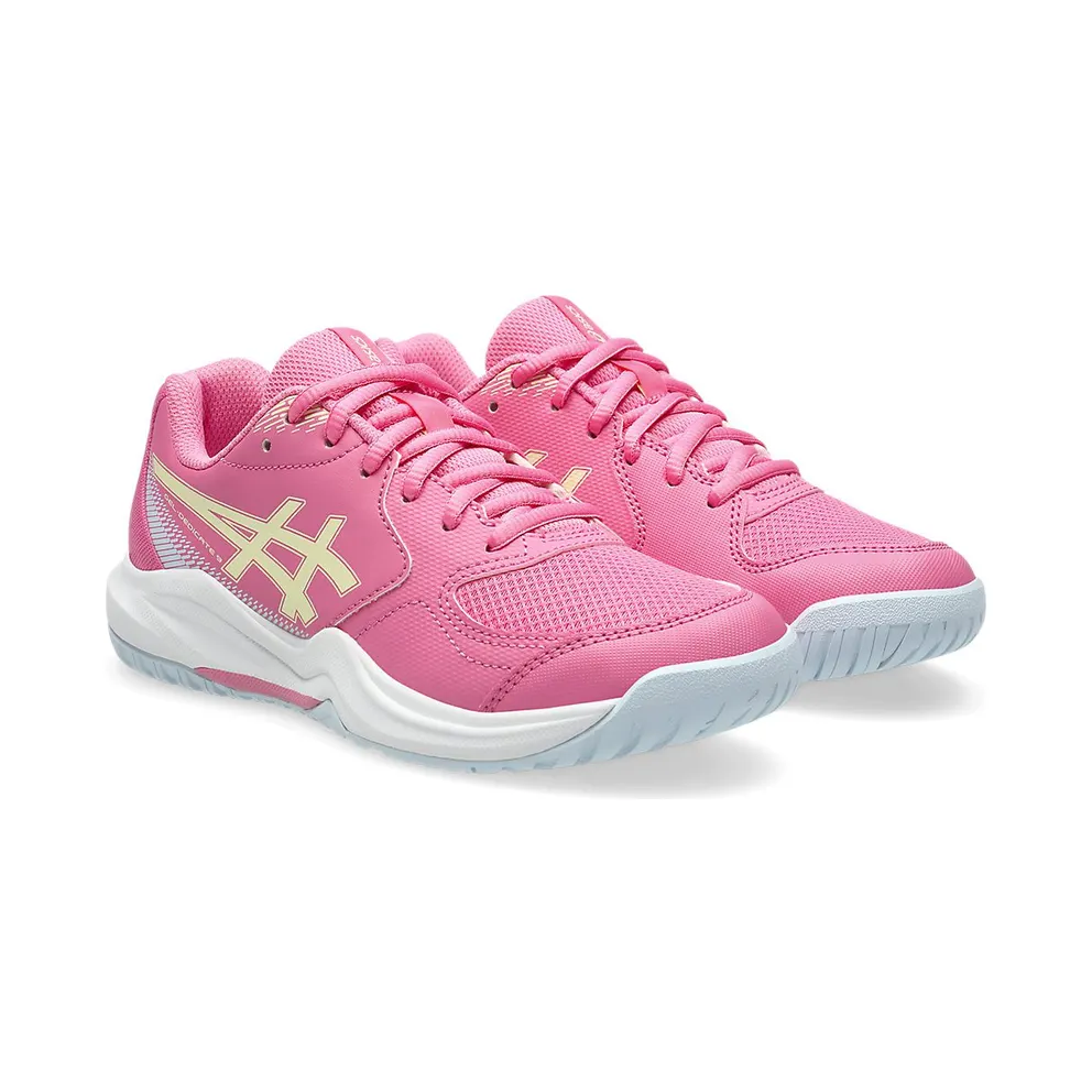 ASICS GEL-DEDICATE 9 GS “Dragon Fruit / Soft Yellow” (1044A085-700)