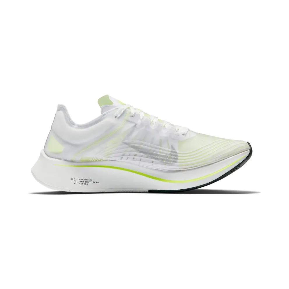 Nike Zoom Fly White Volt White/Volt Glow-Summit White (AJ9282-107)