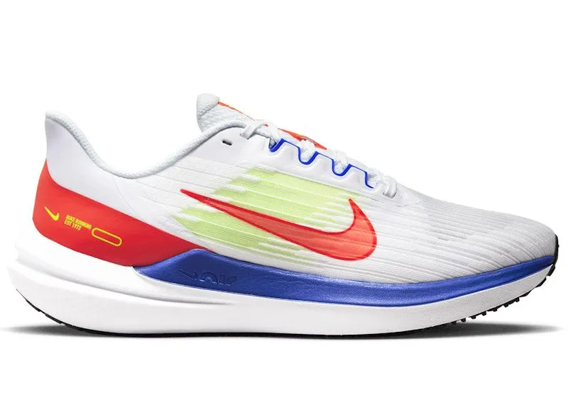 Nike Air Winflo 9 Bright Crimson Racer Blue (DX3355-100)