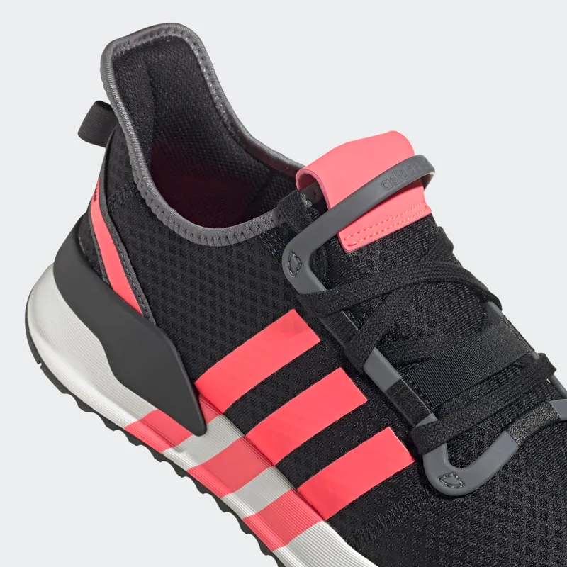 adidas U_Path Run Schuh Core Black / Flash Red / Grey Five (FX5262)