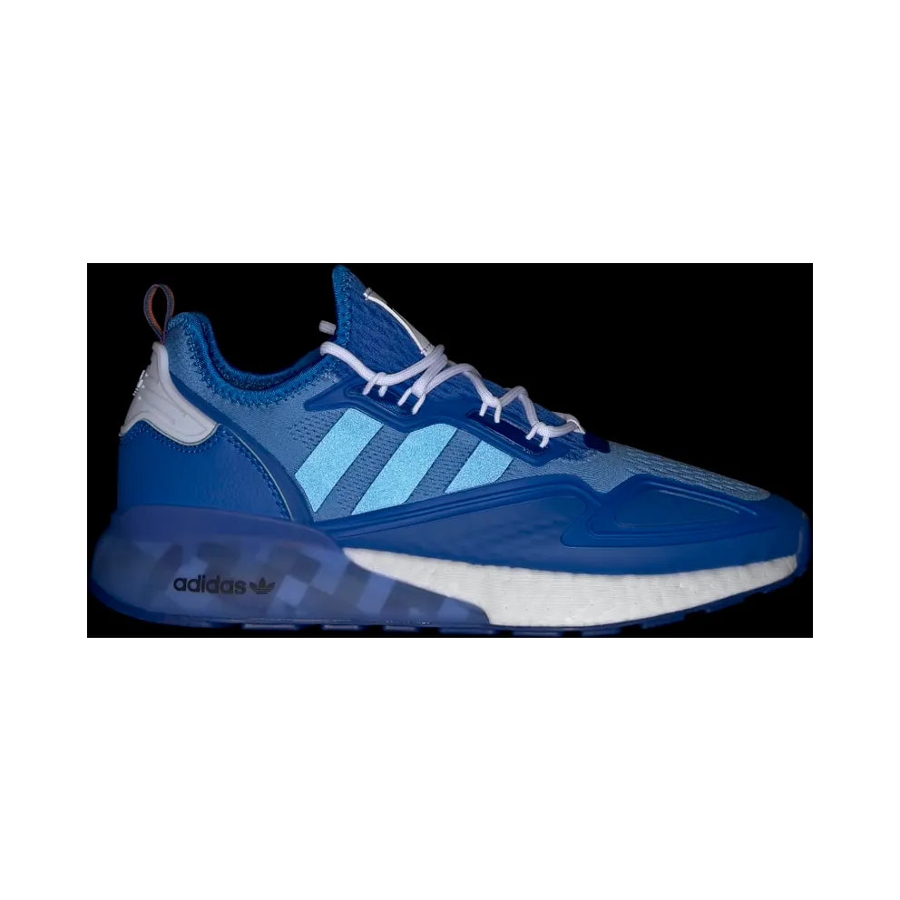 adidas ZX 2K Boost Ninja Time In Blue Blue/Cloud White/Collegiate Green (FZ1883)