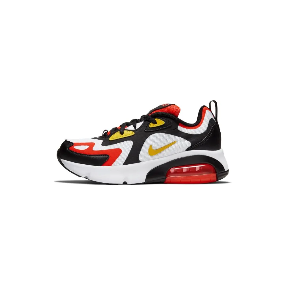 Nike Air Max 200 Black Bright Crimson (GS) Black/White/Bright Crimson (AT5627-005)
