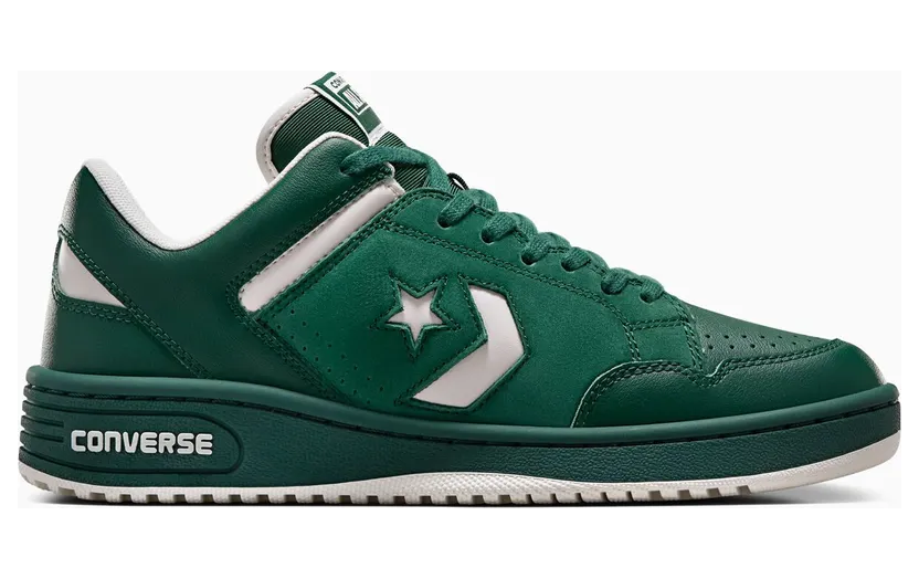 Converse Weapon Leather Green Envy/Egret/Egret (A11104C)