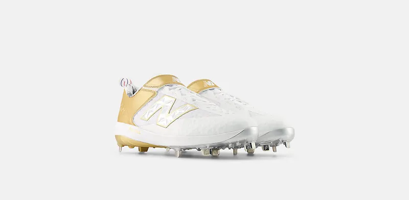 New Balance FuelCell 4040 v8 White Gold Red (L4040HC8)