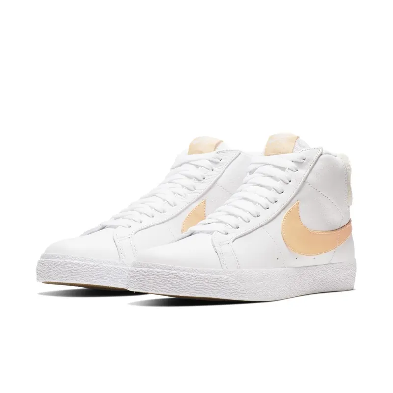 Nike SB Zoom Blazer Mid White Celestial Gold White/Celestial Gold (CJ6983-102)