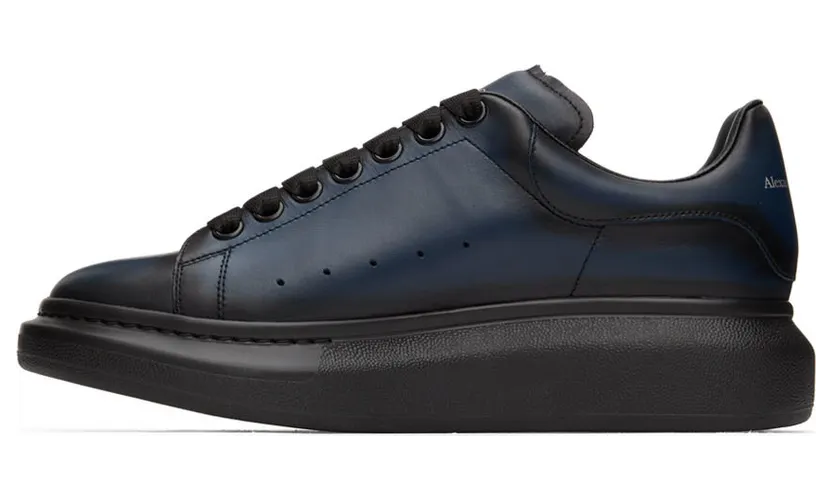Alexander McQueen Black & Red Oversized Sneakers (553680WHU30) (3)