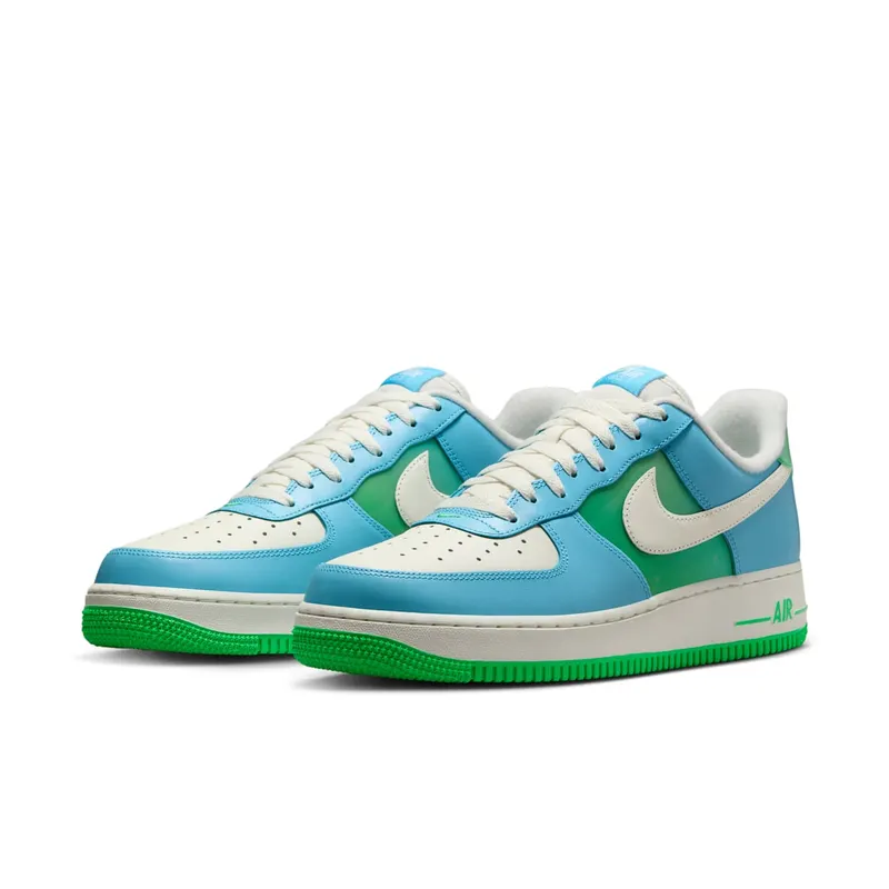 Nike Air Force 1 Low ’07 “Aquarius Blue Vapor Green” (FZ4032-407)