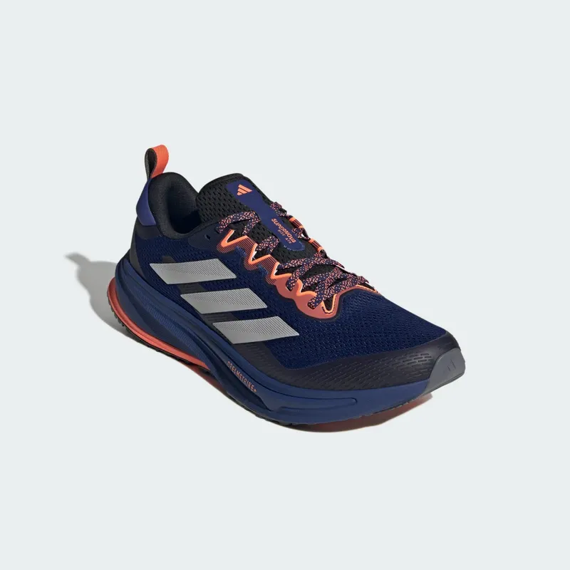 Adidas Supernova Rise ATR Running Shoes Dark Blue / Grey Two / Lucid Orange (JQ4345)