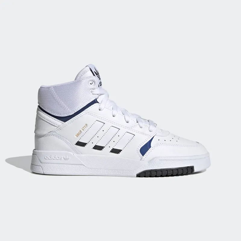 adidas DROP STEP J Cloud White / Core Black / Collegiate Royal (FU7249)