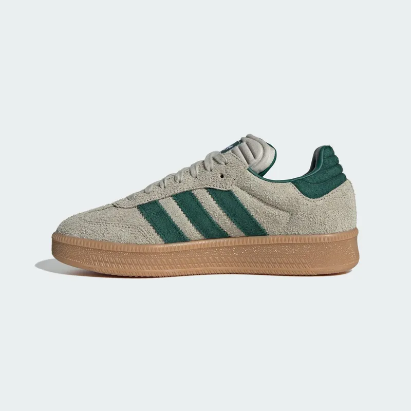 Adidas Samba XLG Putty Grey / Collegiate Green / Gum (JI3197)