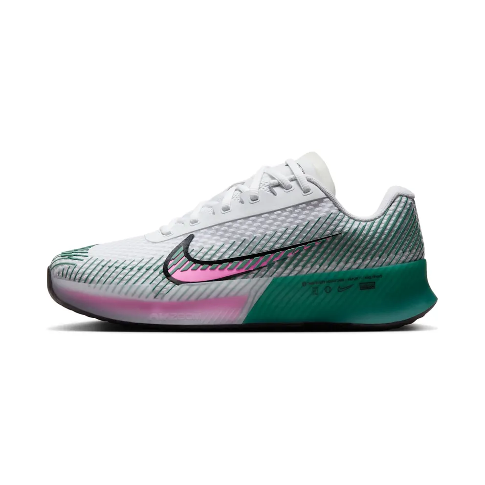 Nike Court Air Zoom Vapor 11 HC White Bicoastal Playful Pink (DR6965-109)