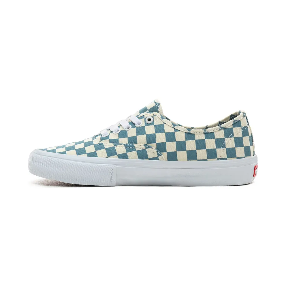 VANS Checkerboard Authentic Pro Shoes (Blue)