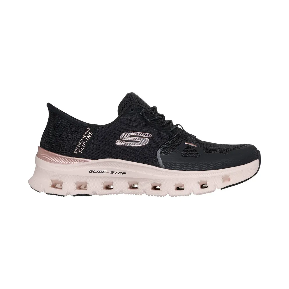 Skechers Slip-ins: Glide-Step Pro – Radiant Stride Sneaker Schwarz/Roos Gold