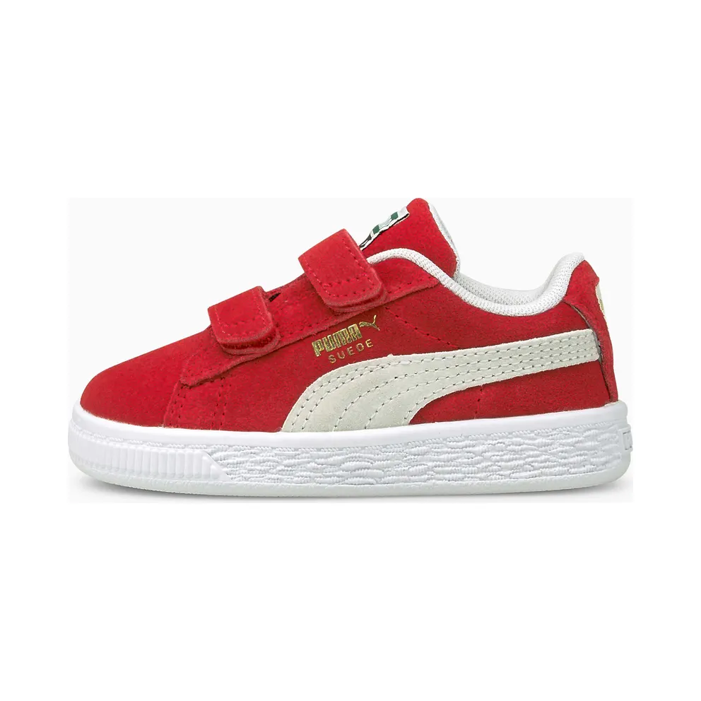 Puma Suede Classic XXI V Infants High Risk Red – Puma White (380564 02)
