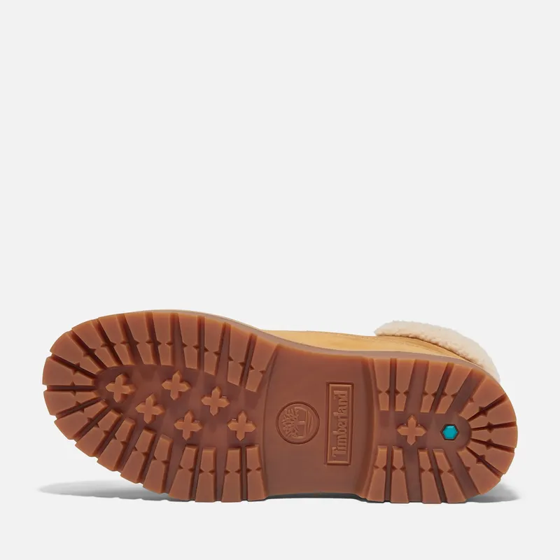 Timberland Stone Street Warm-Lined Waterproof Platform Boot Wheat Nubuck (TB0A2PU6-754)