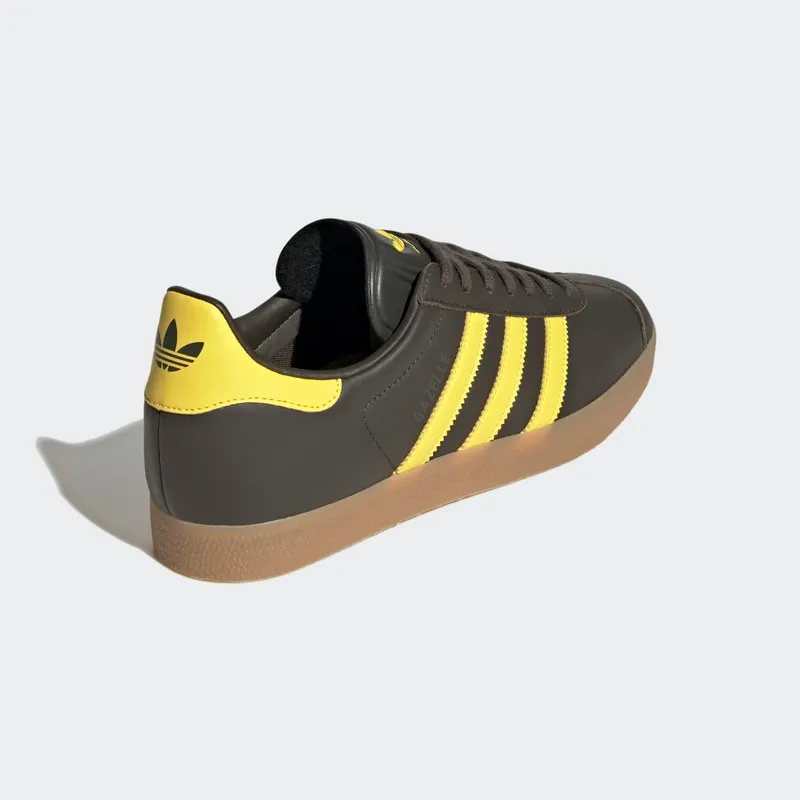 Adidas Gazelle Shadow Olive / Shadow Olive / Impact Yellow (HQ9873)