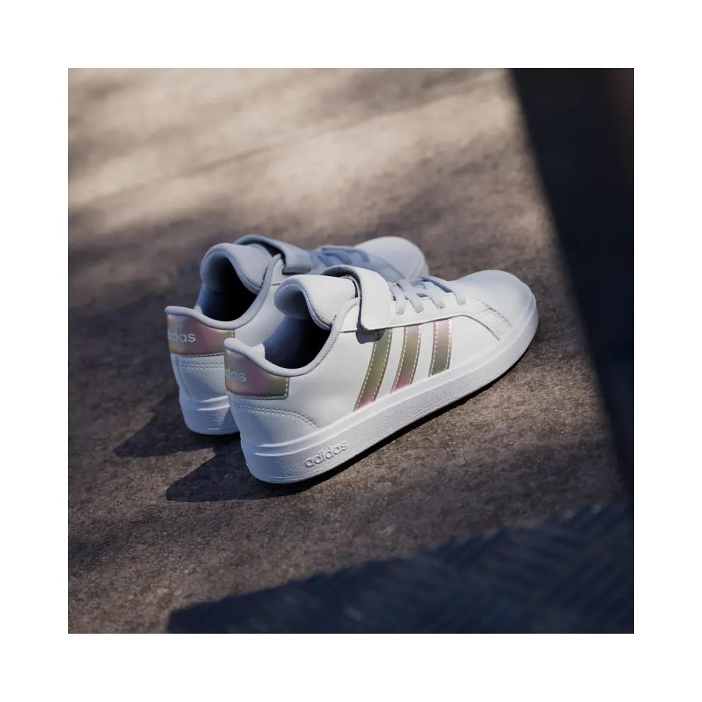 Adidas Grand Court 2.0 Kids Cloud White / Iridescent / Cloud White (IE3851)