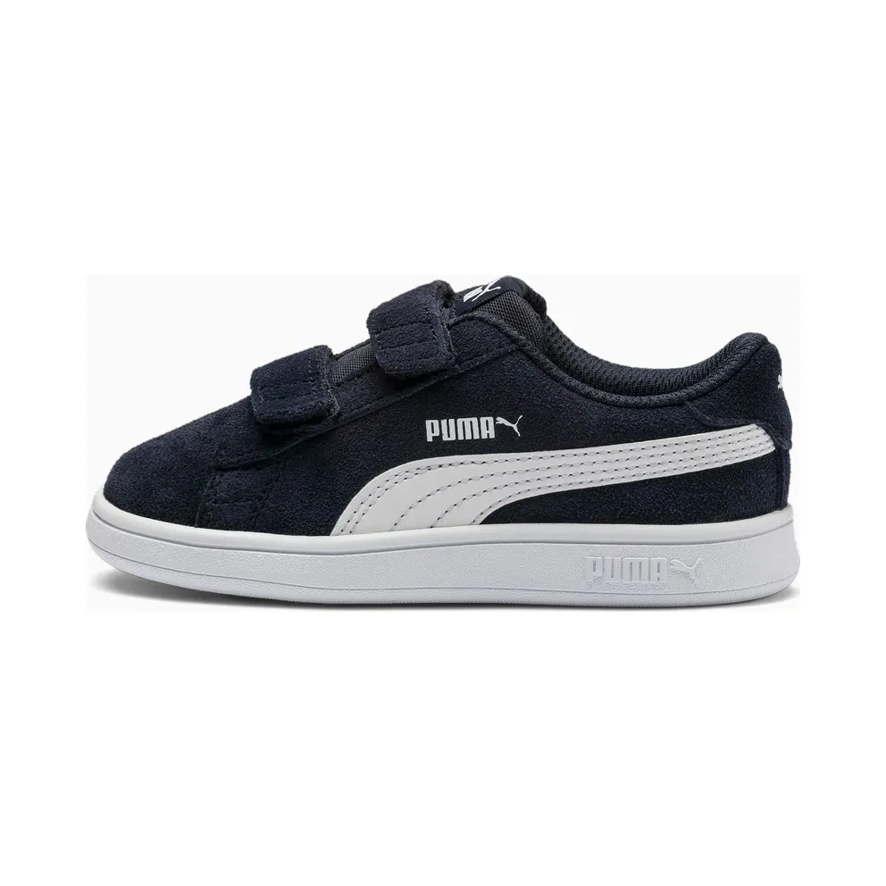 Puma Smash v2 Suede Tennis Shoes Blue/White (36517802)