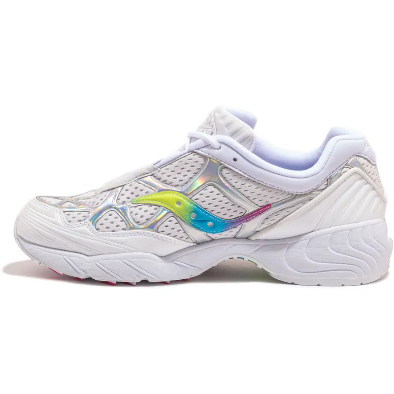 Saucony Grid Web Iridescent White White/Iridescent (S70492-1)