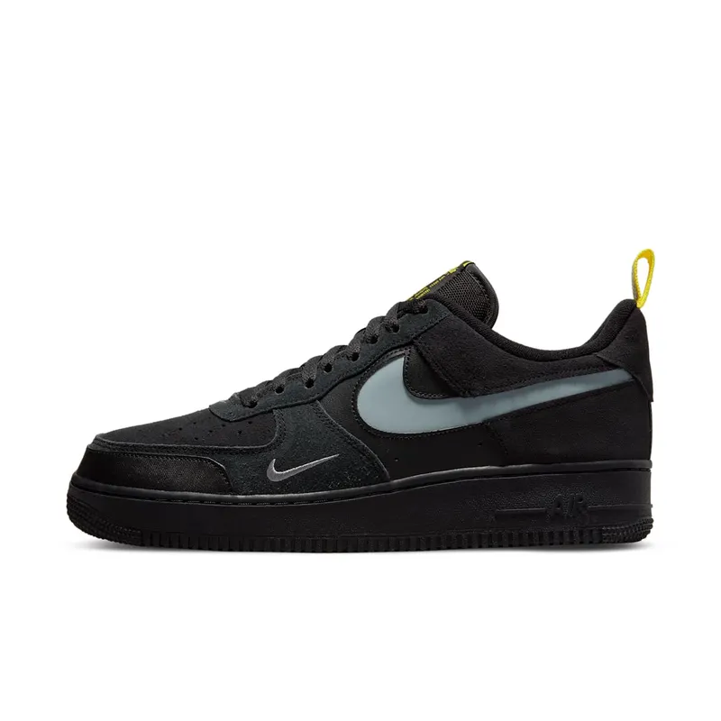 Nike Air Force 1 Low Cut Out Swoosh Black (DO6709-001)
