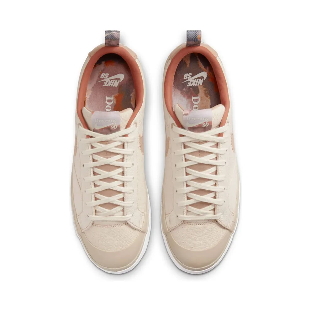 Nike SB Blazer Low x Doyenne Coconut Milk/Limestone/Rattan/Rattan (DZ3406-100)