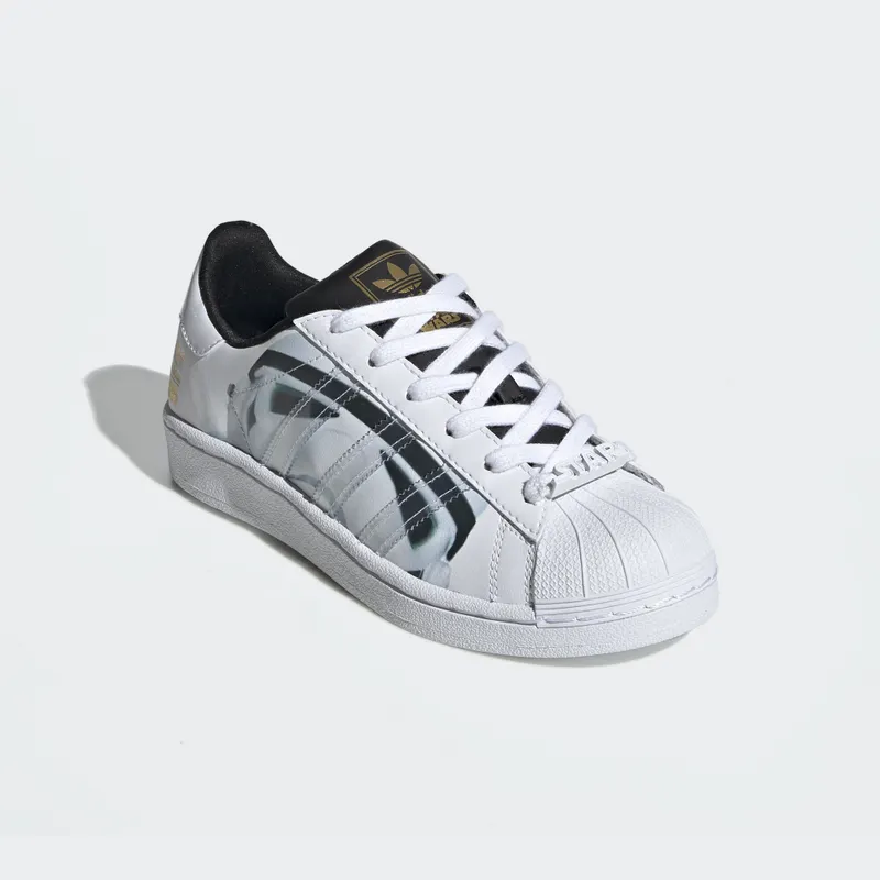 adidas Superstar J Stormtrooper (Youth) White/Black (B23640)