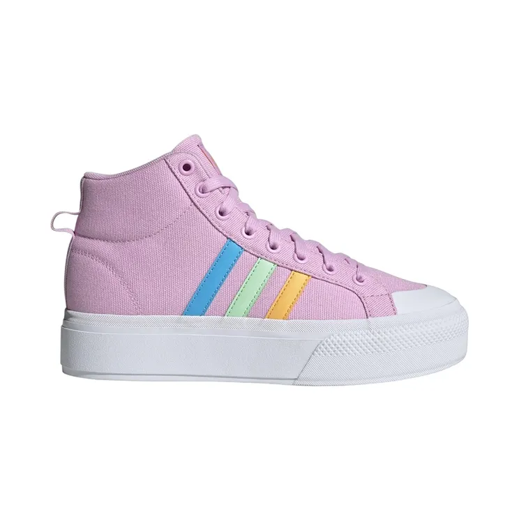 adidas Bravada 2.0 Platform Mid Bliss Lilac Semi Spark Semi Green Spark (ID5550)