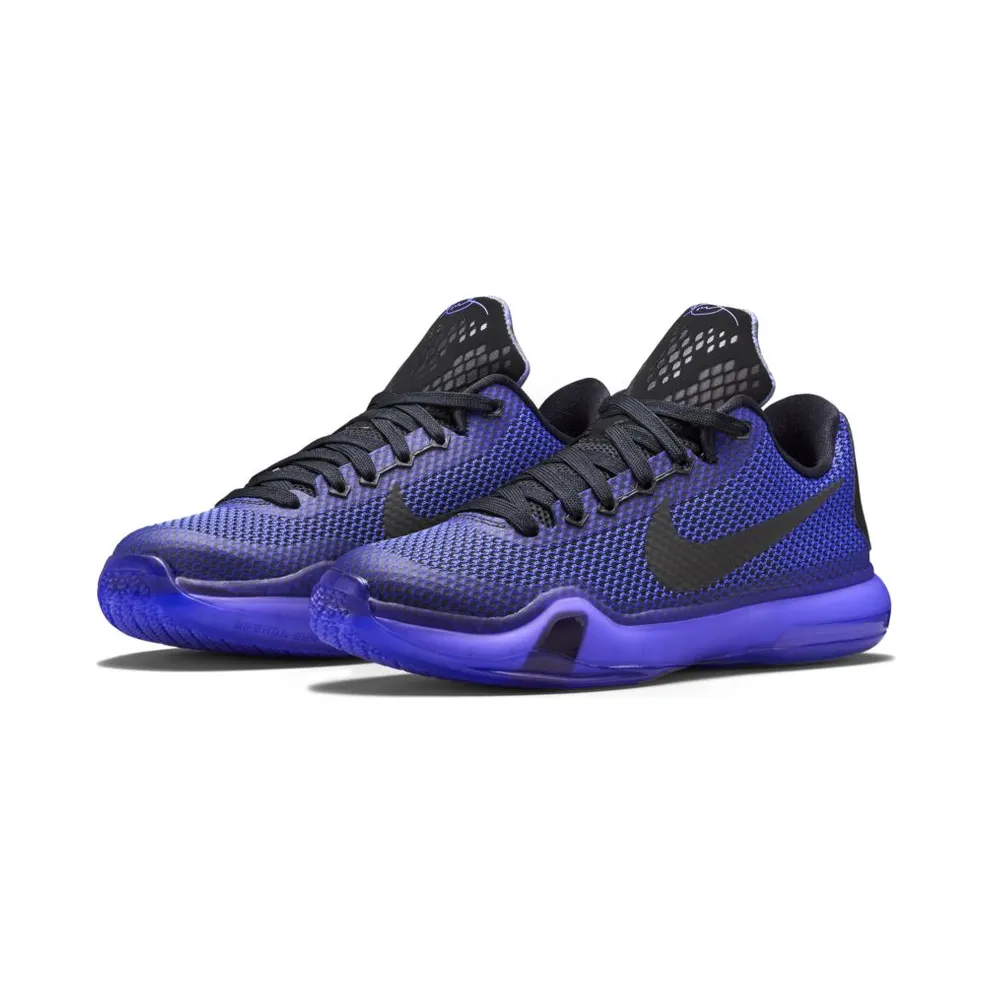 Nike Kobe X Blackout Blackout (GS) Black/Persian Violet/Volt (726067-005)