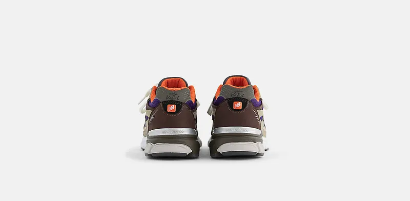 New Balance 990v3 MiUSA Teddy Santis Khaki Orange (M990BT3)