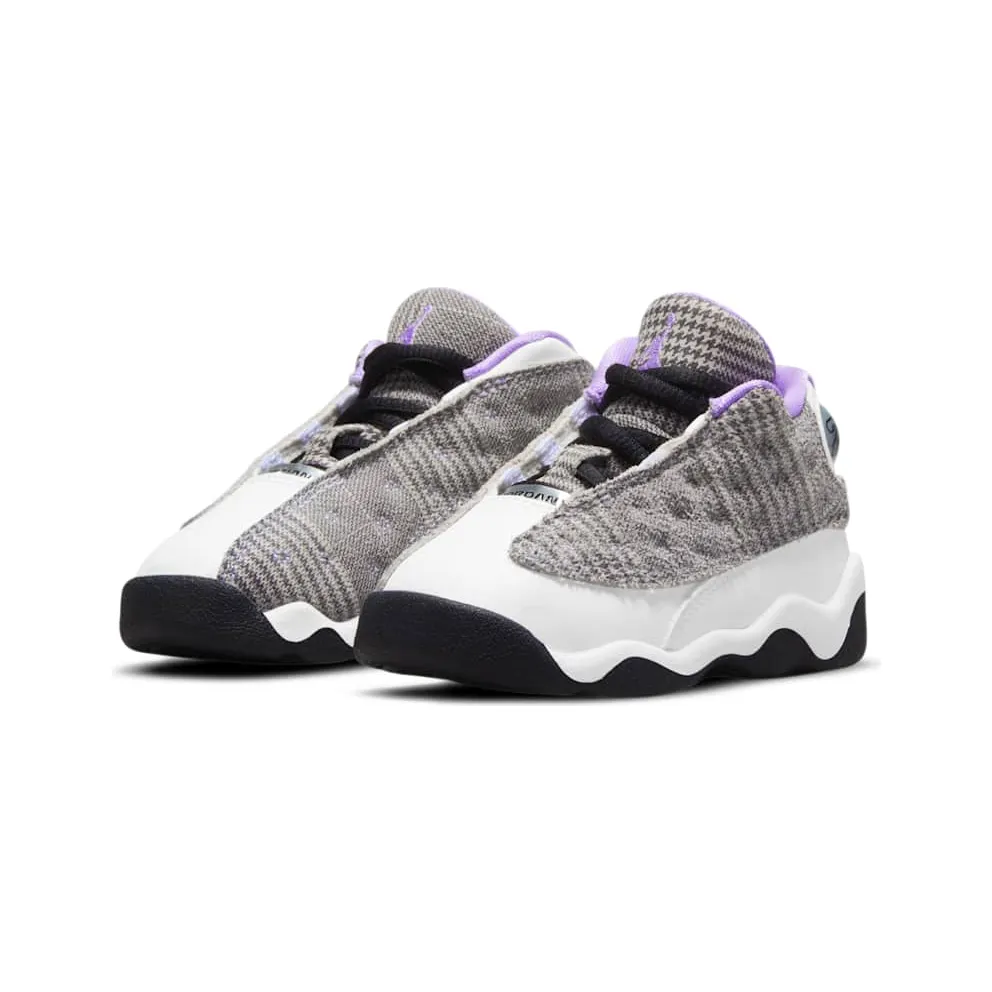 Nike Jordan Baby White & Grey Jordan 13 Retro Houndstooth (DN3940-015)