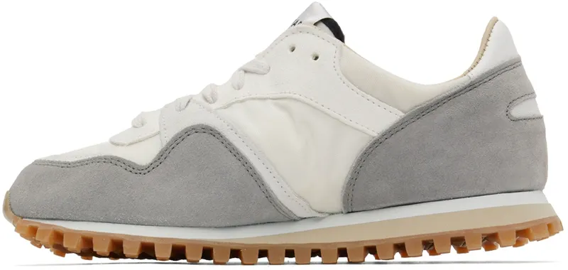 Spalwart Grey & Off-White Marathon Trail Low Sneakers (97037755030)