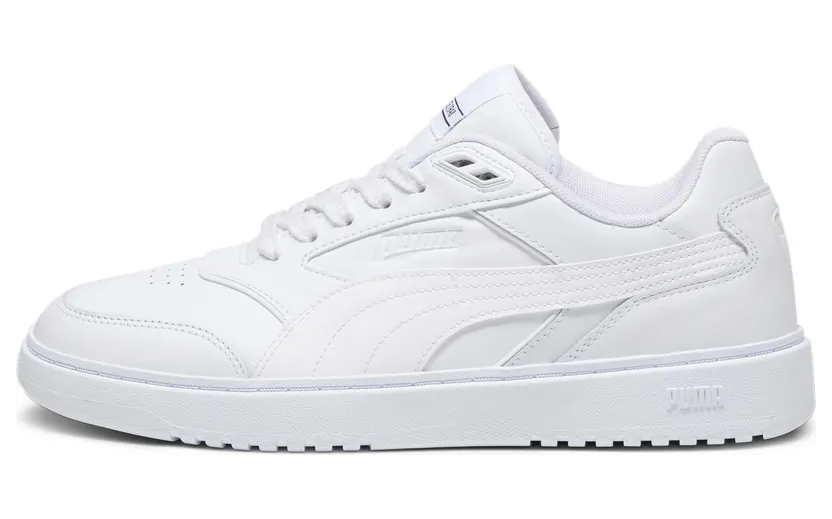 Puma Doublecourt “Puma White / Cool Light Gray” (393284_01)