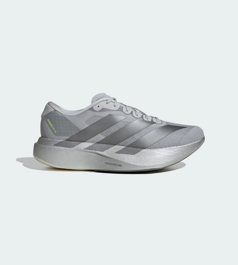 Adidas Adizero EVO SL Silver Metallic / Iron Metallic / Halo Silver (JR3419)