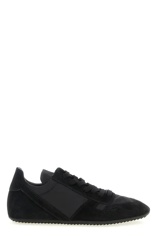 Rick Owens Minimal Sneaks “Black” (RU01F2889NDOLVX999)