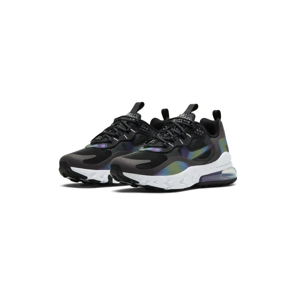 Nike Air Max 270 React GS Dark Smoke Grey Iridescent (CT9633-001)